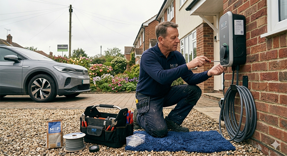 Professional local EV charger installer